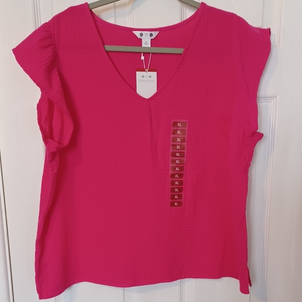 Three Dots Top, size XL. - Picture 2 of 12